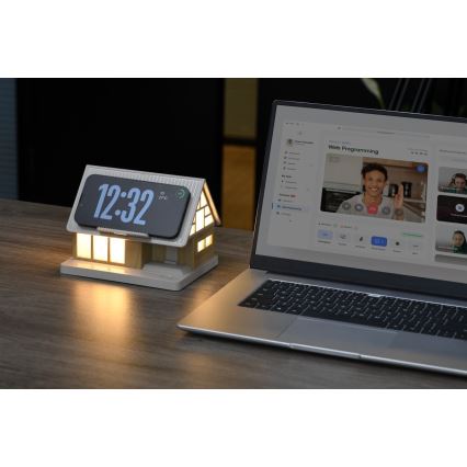 LED-bordlampe med trådløs opladning DREAM HOME LED/2W/230V