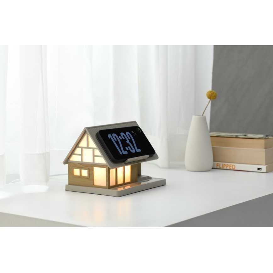 LED-bordlampe med trådløs opladning DREAM HOME LED/2W/230V
