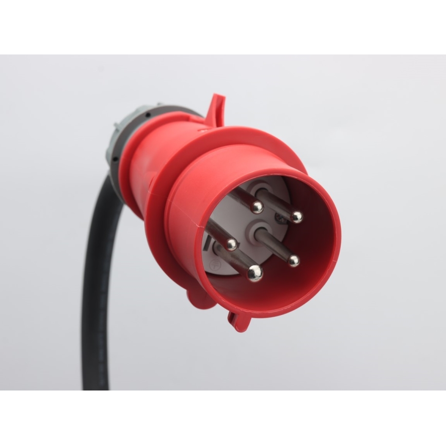 Immax - Bærbar ladestation til elbiler, AC Type 2-stik, 16A/380V, 11 kW + 230V-stik, 5 m, Wi-Fi Tuya