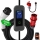 Immax - EV-ladestation til elbiler AC Type 2 32A/380V 22kW + stik 230V 5m Wi-Fi Tuya