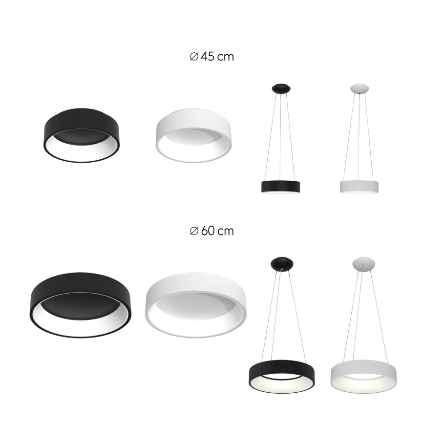 Immax NEO 07018L - LED dæmpbar loftlampe AGUJERO LED/39W/230V Tuya + fjernbetjening