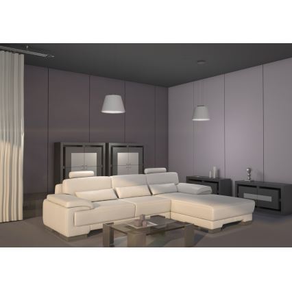 Immax NEO 07053L - LED RGBW dæmpbar loftlampe på kabel CONO 1xE27/8,5W/230V 32 cm Tuya + fjernbetjening