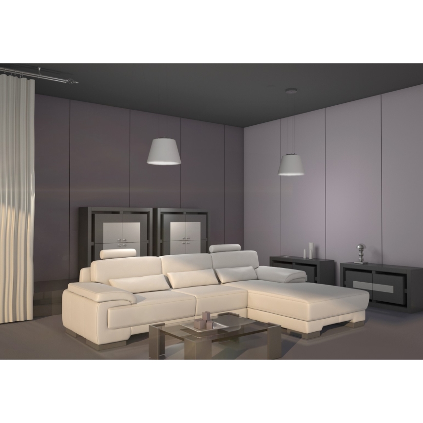 Immax NEO 07053L - LED RGBW dæmpbar loftlampe på kabel CONO 1xE27/8,5W/230V 32 cm Tuya + fjernbetjening