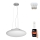 Immax NEO 07056L-LED RGBW Dæmpbar loftlampe på kabel ELIPTICO 3xE27/8,5W/100-240V Tuya + DO