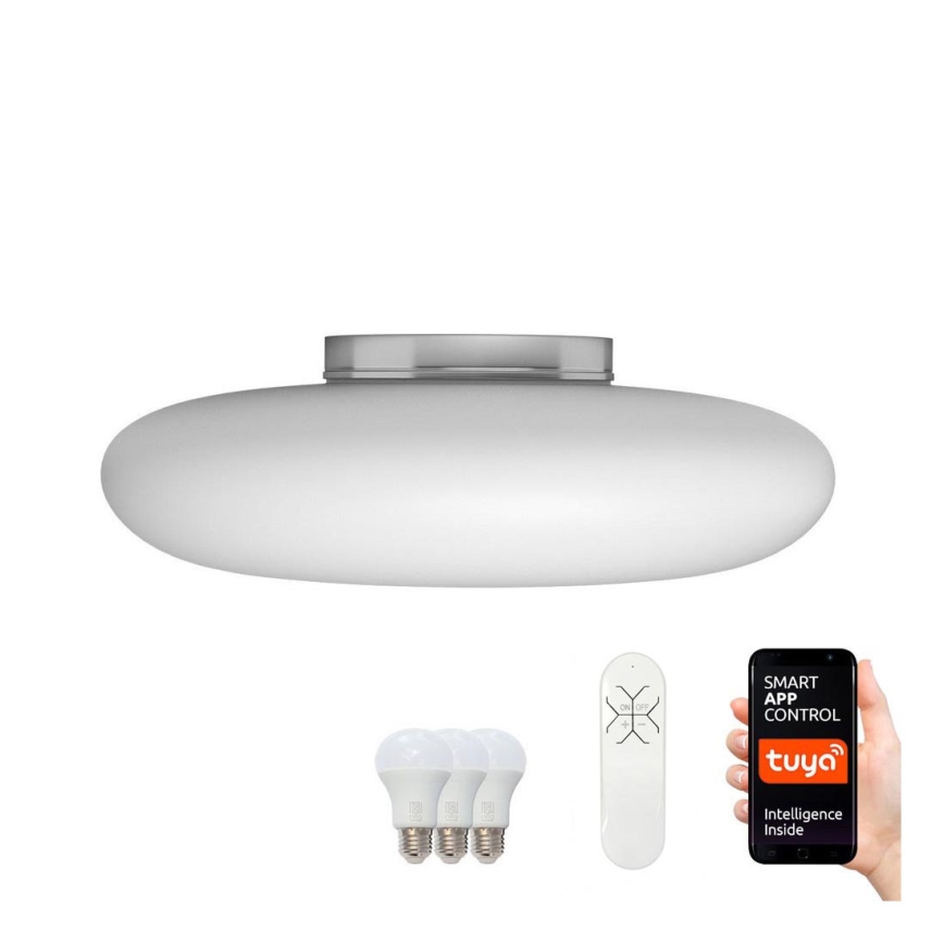 Immax NEO 07062L-Loftlampe m. RGBW-farver dæmpbar FUENTE 3xE27/8,5W/100-240V Tuya