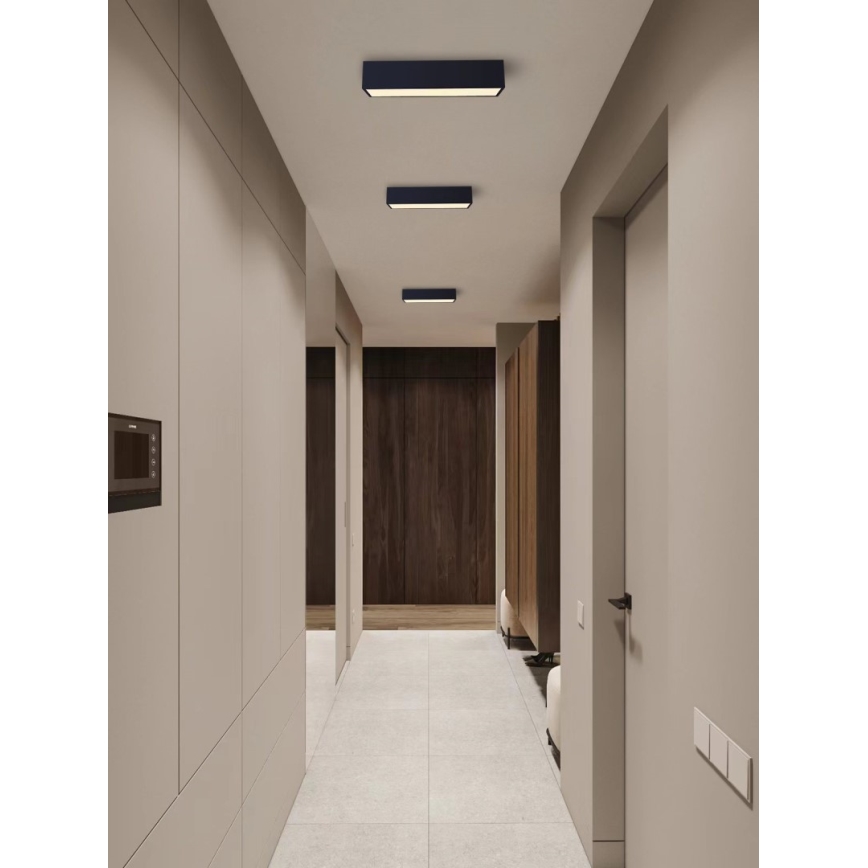 Immax NEO 07074-60 - LED loftlampe dæmpbar CANTO LED/34W/230V sort Tuya + fjernbetjening