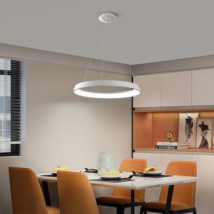 Immax NEO 07079L - LED dæmpbar loftlampe på wire LIMITADO LED/39W/230V 60 cm Tuya + fjernbetjening