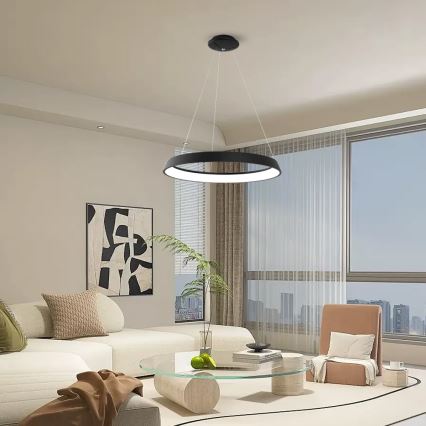Immax NEO 07080L - LED dæmpbar loftlampe på wire LIMITADO LED/39W/230V 60 cm Tuya + fjernbetjening