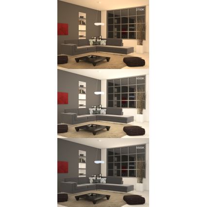 Immax NEO 07101L - LED dæmpbar loftlampe på kabel PULPO LED/60W/230V 91 cm Tuya + fjernbetjening