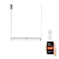 Immax NEO 07102L - LED dæmpbar loftlampe på kabel BAMBOOS LED/30W/230V 90 cm Tuya + fjernbetjening