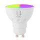 Immax NEO 07118B-2 - LED RGB+CCT Udendørs dæmpbar wall spotlampe PARED 1xGU10/5,5W/230V Wi-Fi Tuya IP65