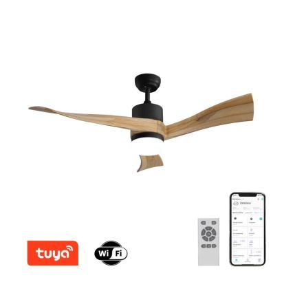 Immax NEO 07136-B - LED loftventilator dæmpbar SOFISTICADO LED/18W/230V eg Wi-Fi Tuya + fjernbetjening