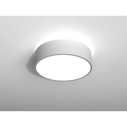 Immax NEO 07143-GR40 - LED loftlampe dæmpbar RONDATE LED/25W/230V Tuya grå + fjernbetjening
