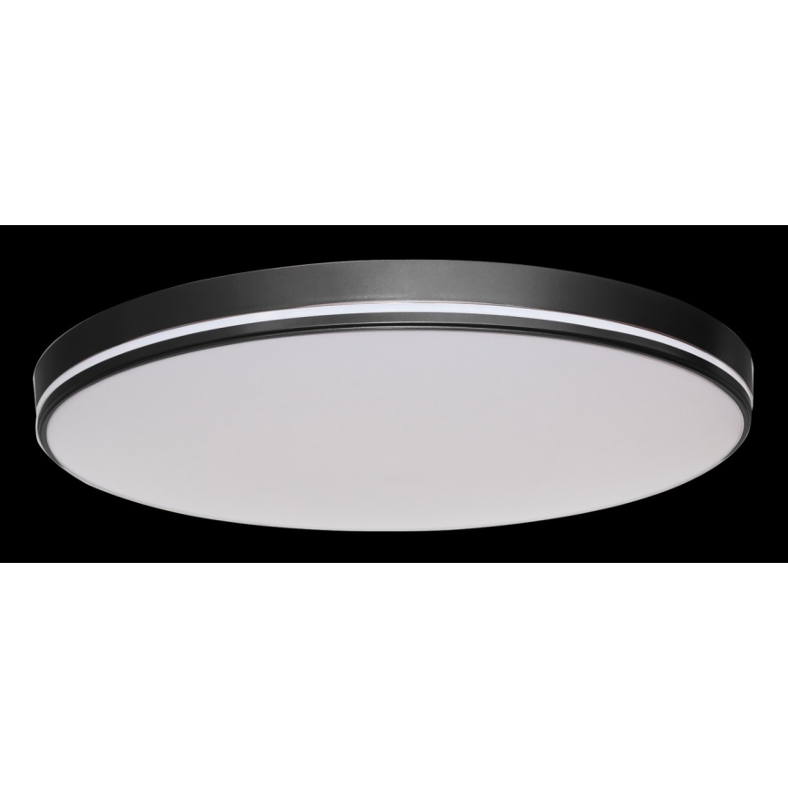 Immax NEO 07148-B40 - LED loftlampe dæmpbar NEO LITE AREAS LED/24W/230V Tuya Wi-Fi sort + fjernbetjening