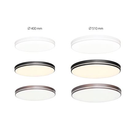 Immax NEO 07149-W51 - LED loftlampe dæmpbar NEO LITE AREAS LED/48W/230V Tuya Wi-Fi hvid + fjernbetjening