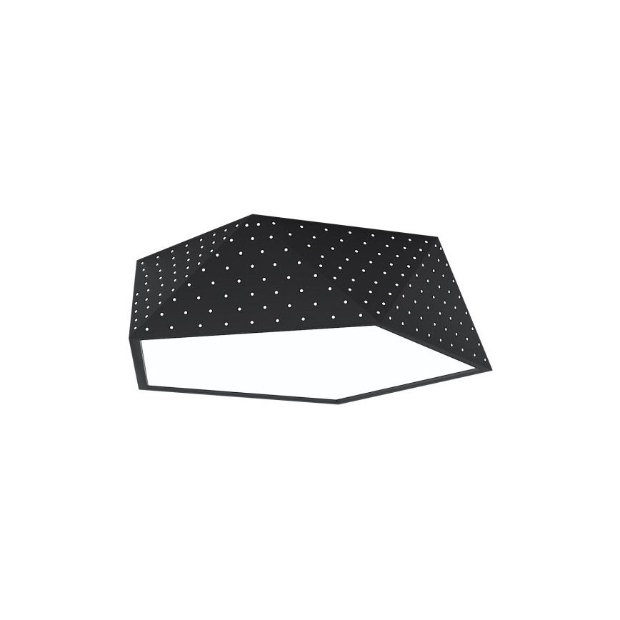 Immax NEO 07151-B40 - LED loftlampe dæmpbar BRILIANT LED/20W/230V Wi-Fi Tuya sort + fjernbetjening