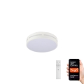 Immax NEO 07153-W30 - LED loftlampe dæmpbar NEO LITE PERFECTO LED/24W/230V Wi-Fi Tuya hvid + fjernbetjening
