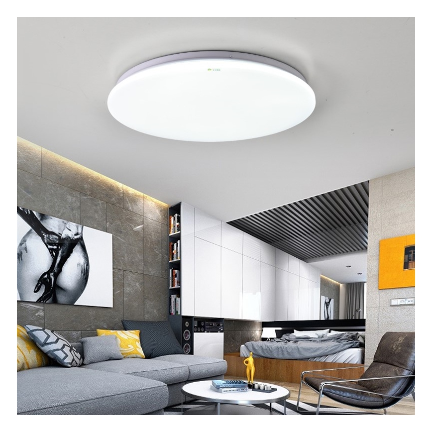 Immax NEO 07156-45 - LED loftlampe dæmpbar ANCORA LED/36W/230V 2700-6500K Wi-Fi + fjernbetjening Tuya