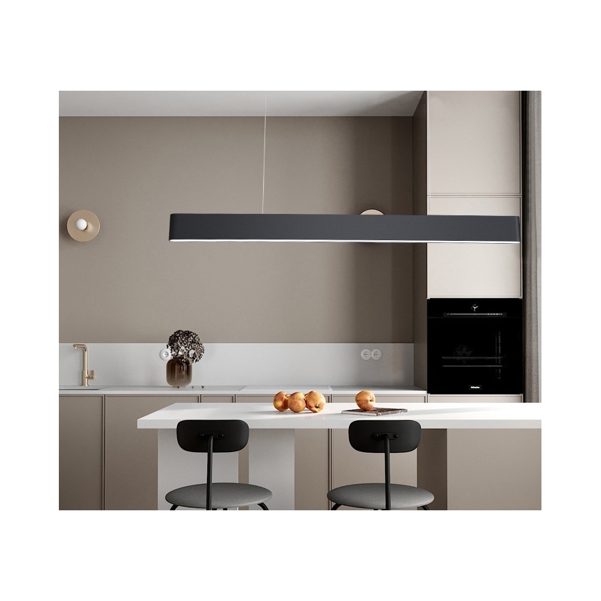 Immax NEO 07157-B120X - LED RGB+CCT Pendel dæmpbar MILANO LED/40W/230V Tuya sort