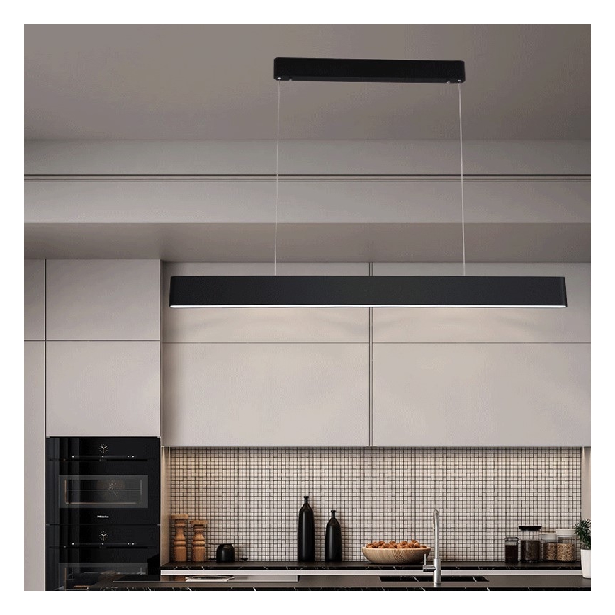 Immax NEO 07157-B120X - LED RGB+CCT Pendel dæmpbar MILANO LED/40W/230V Tuya sort