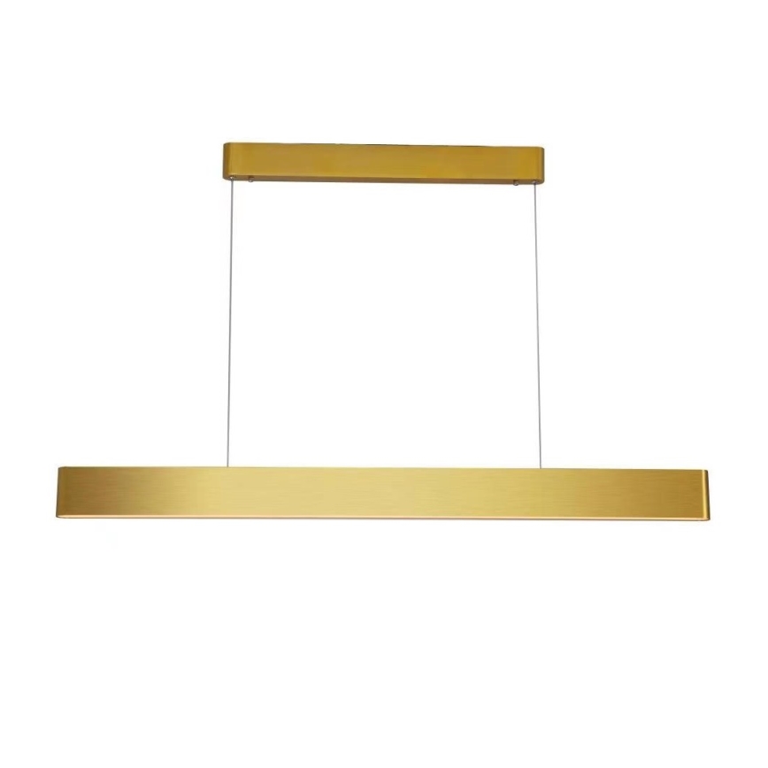 Immax NEO 07157-G120X - LED RGB+CCTW Pendel dæmpbar MILANO LED/40W/230V Tuya guldfarvet