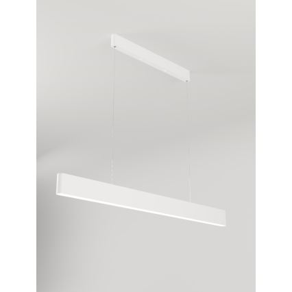 Immax NEO 07157-W120X - LED RGB+CCT Pendel dæmpbar MILANO LED/40W/230V Tuya hvid