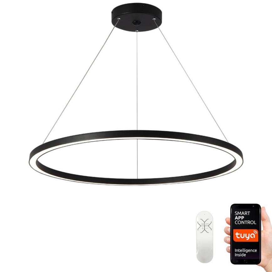 Immax NEO 07158-B80 - LED pendel dæmpbar FINO LED/60W/230V Tuya sort + fjernbetjening