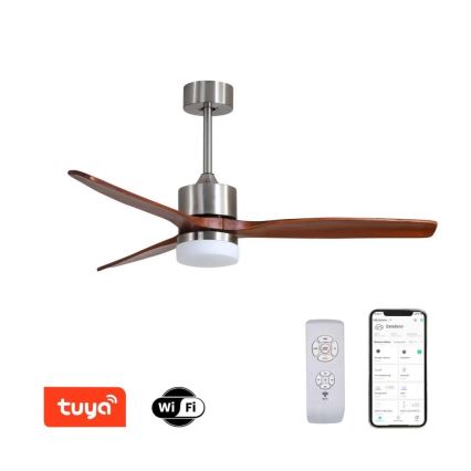 Immax NEO 07165-S - LED loftventilator ELEGANTE LED/18W/230V eg Wi-Fi Tuya + fjernbetjening