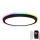 Immax NEO 07166-B40 - LED loftlampe RGB+CCT dæmpbar NEO LITE TUDO LED/50W/230V Wi-Fi Tuya sort + fjernbetjening