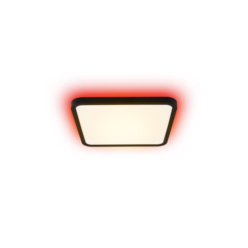 Immax NEO 07167-B40 - LED loftlampe dæmpbar RGB+CCT NEO LITE TUDO LED/50W/230V Wi-Fi Tuya sort + fjernbetjening