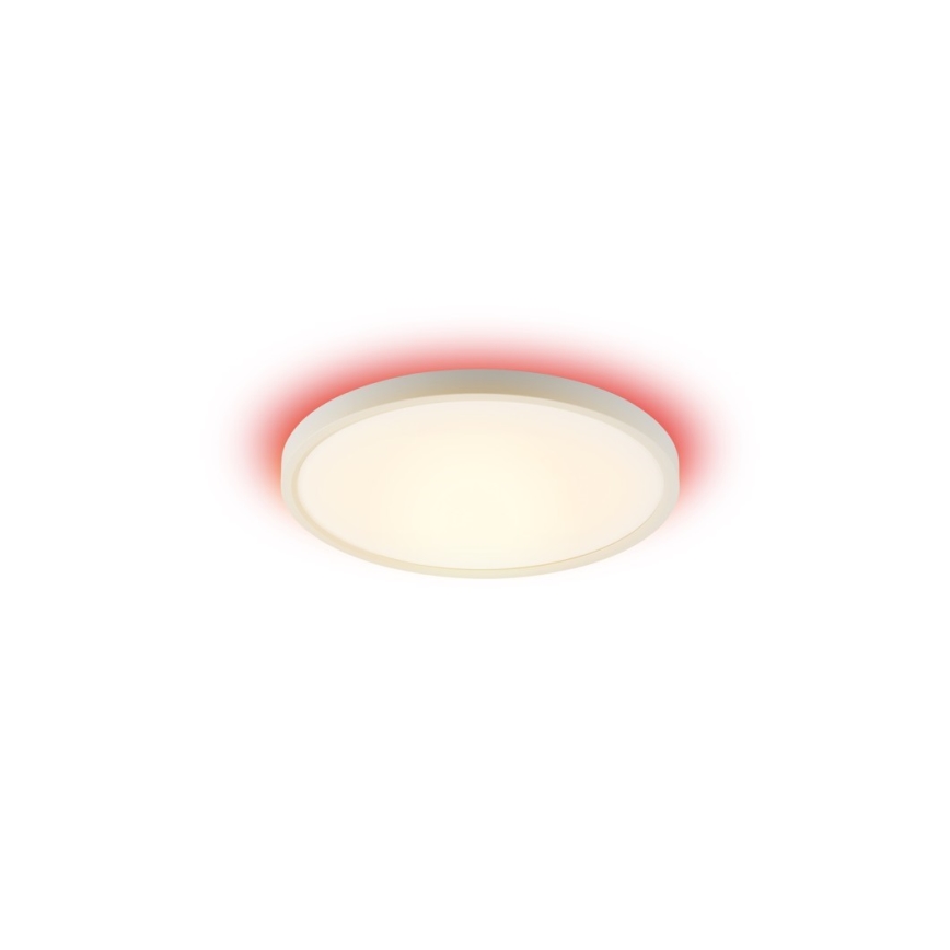 Immax NEO 07169-W60 - LED RGB+CCT Loftlampe dæmpbar NEO LITE TUDO 65W/230V 2700-6500K Wi-Fi Tuya + fjernbetjening hvid