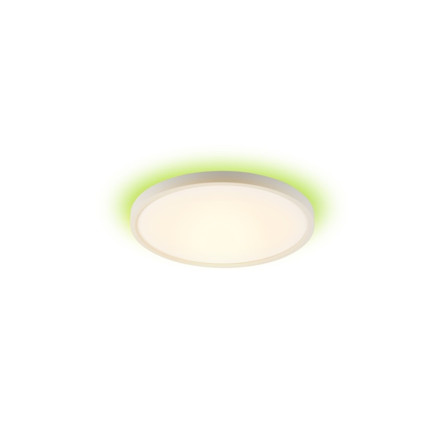 Immax NEO 07169-W60 - LED RGB+CCT Loftlampe dæmpbar NEO LITE TUDO 65W/230V 2700-6500K Wi-Fi Tuya + fjernbetjening hvid