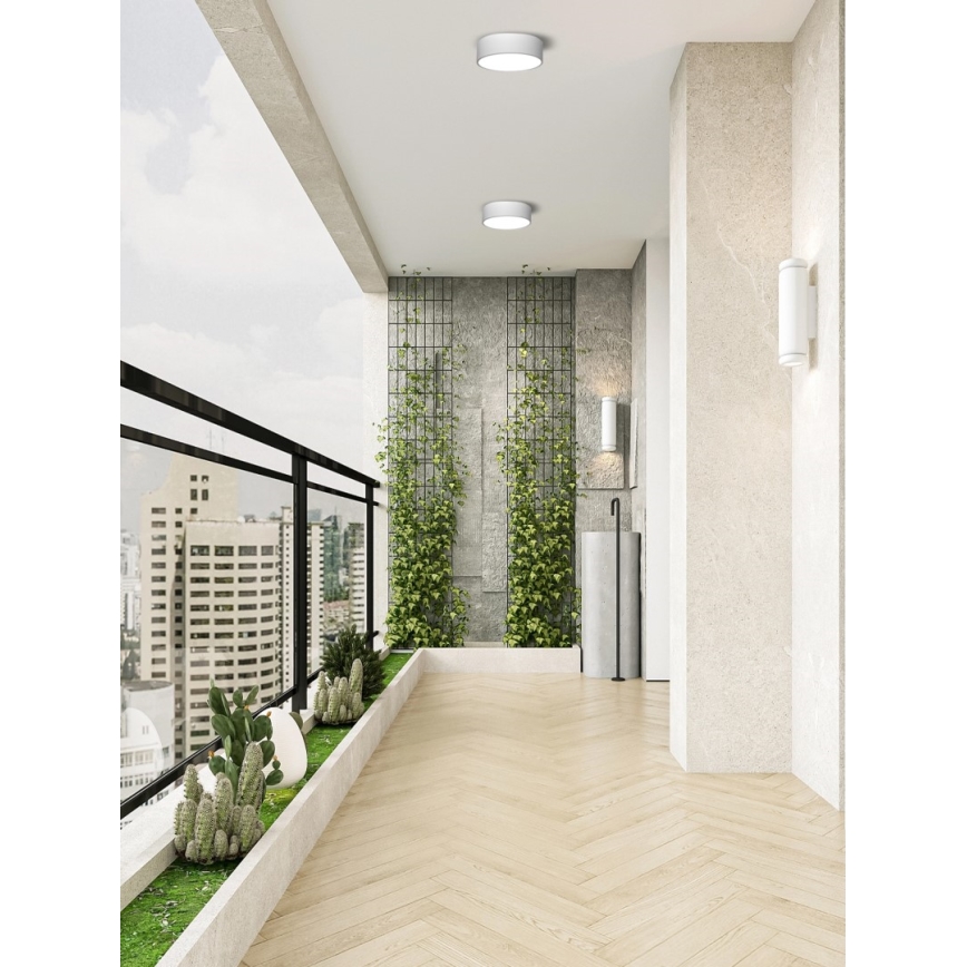 Immax NEO 07204L - LED loftlampe dæmpbar RONDATE LED/18W/230V 3000-6000K hvid Tuya + fjernbetjening