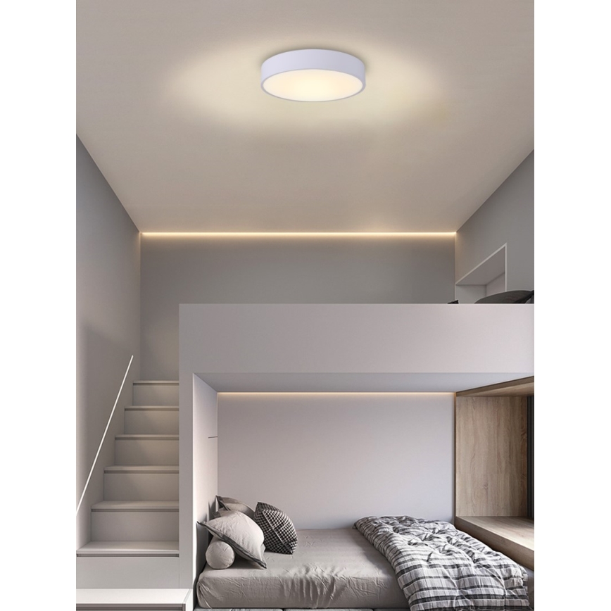 Immax NEO 07205L - LED dæmpbar loftlampe RONDATE LED/28W/230V hvid Tuya + fjernbetjening