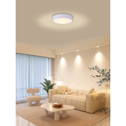 Immax NEO 07205L - LED dæmpbar loftlampe RONDATE LED/28W/230V hvid Tuya + fjernbetjening