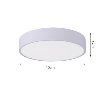 Immax NEO 07205L - LED dæmpbar loftlampe RONDATE LED/28W/230V hvid Tuya + fjernbetjening