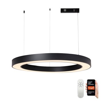 Immax NEO 07211L - LED dæmpbar loftlampe på wire PASTEL LED/68W/230V 2700-6500K Tuya sort + fjernbetjening