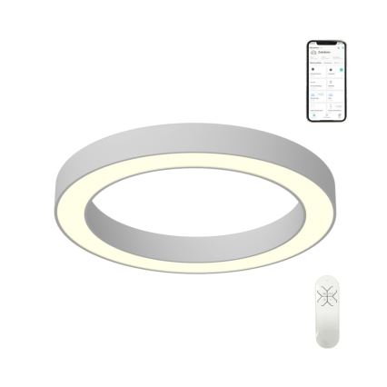 Immax NEO 07212L - LED lampe dæmpbar PASTEL LED/53W/230V hvid Tuya + fjernbetjening