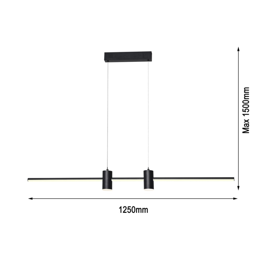 Immax NEO 07230L - LED pendel dæmpbar NEO LITE ESTRELAS LED/30W/230V 2700-6500K Wi-Fi Tuya + fjernbetjening