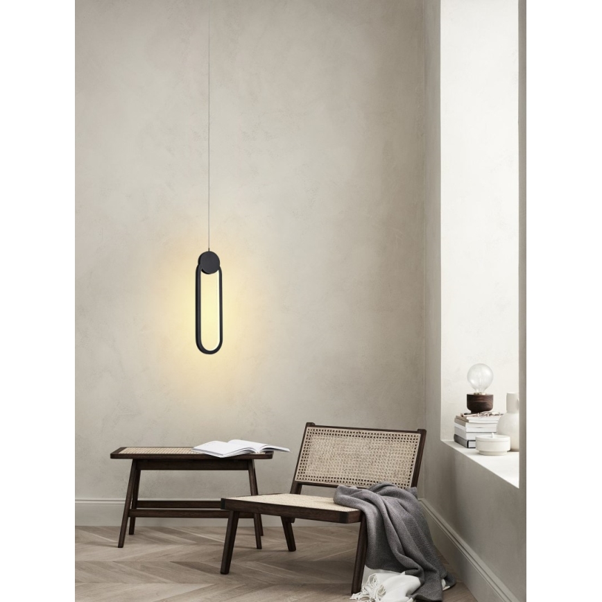 Immax NEO 07232L - LED pendel dæmpbar NEO LITE OVALE LED/22W/230V 2700-6500K Wi-Fi Tuya + fjernbetjening