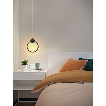 Immax NEO 07233L - LED pendel dæmpbar NEO LITE OVALE LED/18W/230V Wi-Fi Tuya 2700-6500K + fjernbetjening