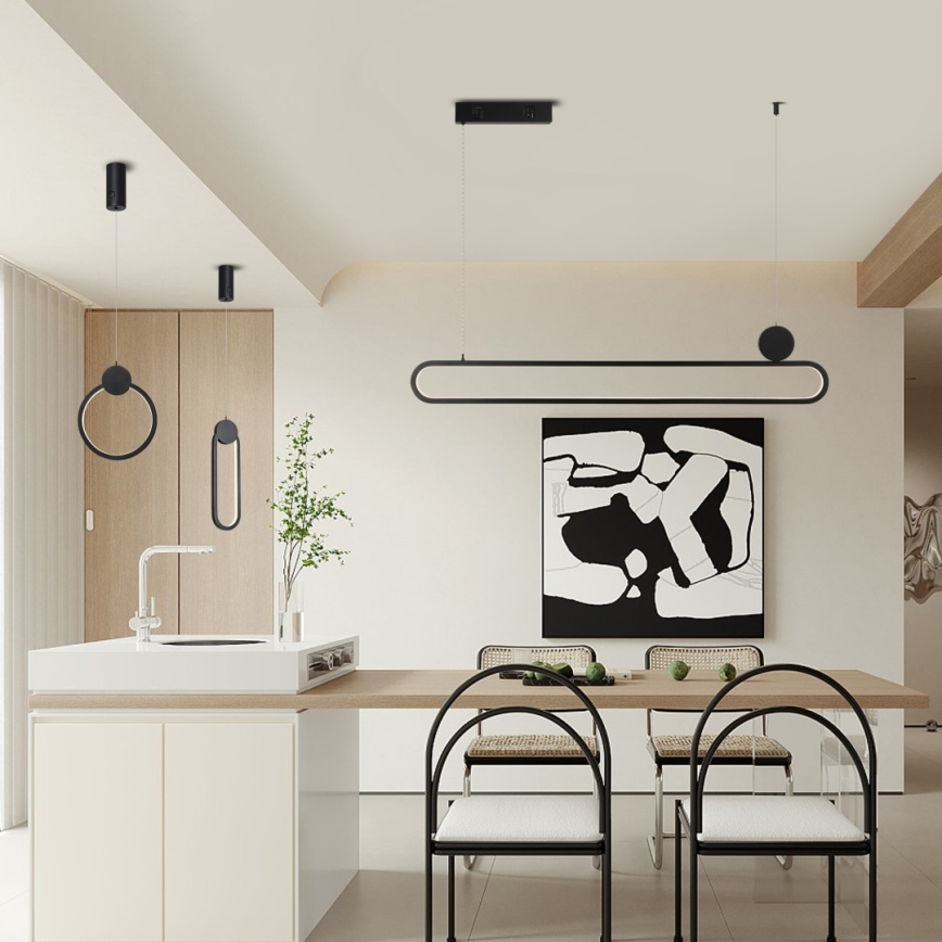Immax NEO 07233L - LED pendel dæmpbar NEO LITE OVALE LED/18W/230V Wi-Fi Tuya 2700-6500K + fjernbetjening