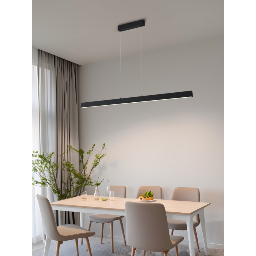 Immax NEO 07234L - LED pendel dæmpbar NEO LITE TRIANGOLO LED/28W/230V Wi-Fi Tuya 2700-6500K + fjernbetjening