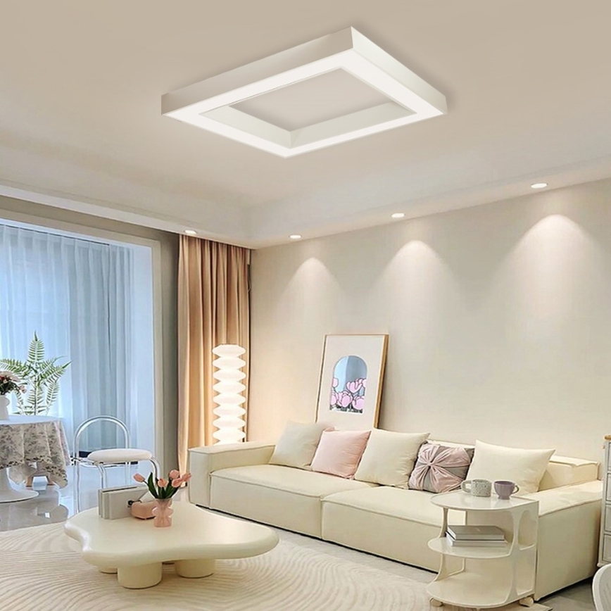 Immax NEO 07240L - LED loftlampe dæmpbar CANTO LED/60W/230V 2700-6500K Tuya hvid