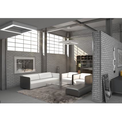 Immax NEO 07240L - LED loftlampe dæmpbar CANTO LED/60W/230V 2700-6500K Tuya hvid