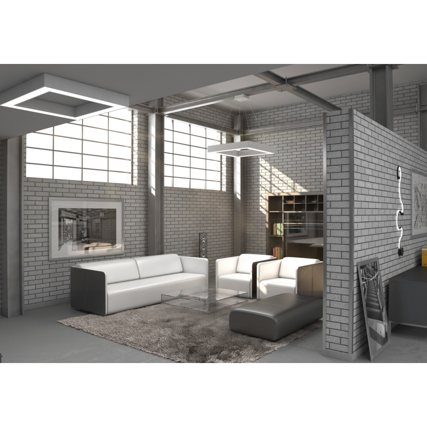 Immax NEO 07240L - LED loftlampe dæmpbar CANTO LED/60W/230V 2700-6500K Tuya hvid