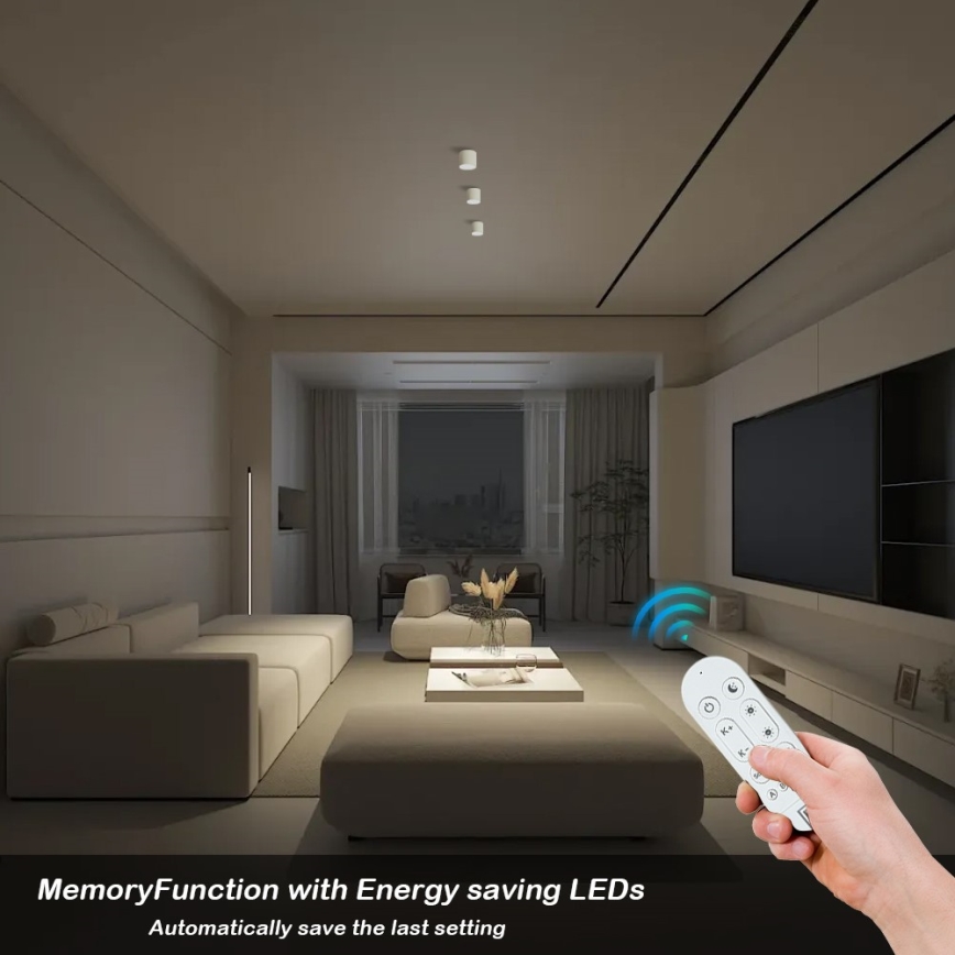 Immax NEO 07241L - Dæmpbar LED-loftlampe RONDATE LED/18W/230V 11,5 cm Wi-Fi Tuya
