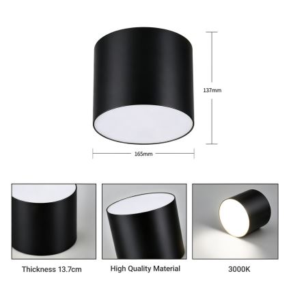 Immax NEO 07244L - LED dæmpbar loftlampe RONDATE LED/32W/230V 16,5 cm Wi-Fi Tuya