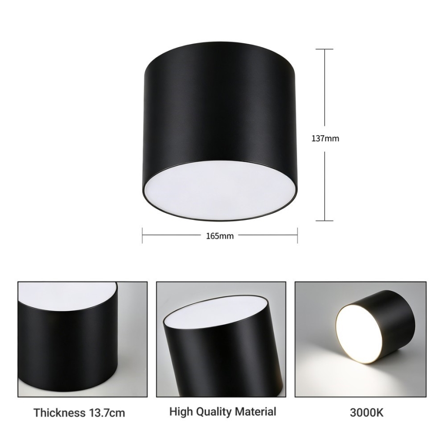 Immax NEO 07244L - LED dæmpbar loftlampe RONDATE LED/32W/230V 16,5 cm Wi-Fi Tuya