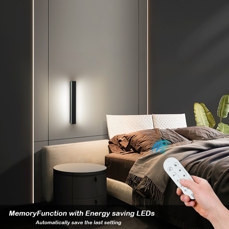 Immax NEO 07247L - LED Udendørs væglampe dæmpbar LINK LED/40W/230V Wi-Fi Tuya IP44 + fjernbetjening